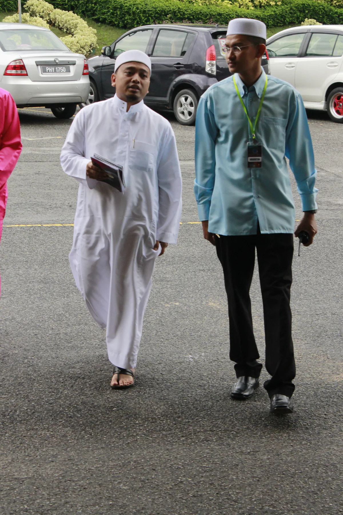 Tetamu tiba di DTSP