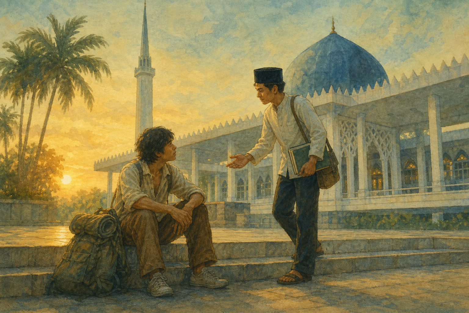 Malaysia: sebuah pertanyaan di Masjid Negara membuka jalan